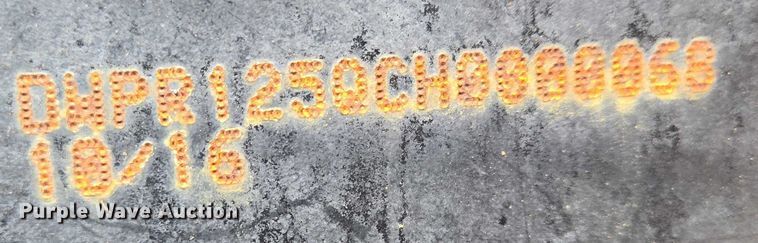 image for item EN8371 2017 Ditch Witch RT125 Quad vibratory cable plow