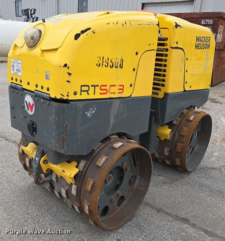 image for item EO1601 2019 Wacker Neuson RTSC3 trench compactor