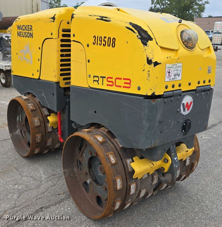image for item EO1601 2019 Wacker Neuson RTSC3 trench compactor