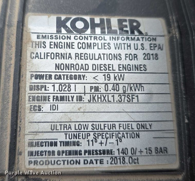 image for item EO1601 2019 Wacker Neuson RTSC3 trench compactor