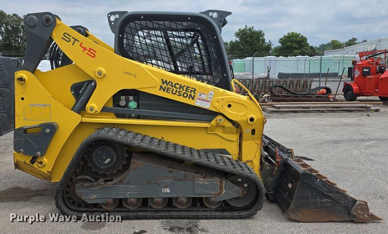 MINI CARGADOR SOBRE ORUGAS 2015 WACKER NEUSON ST45