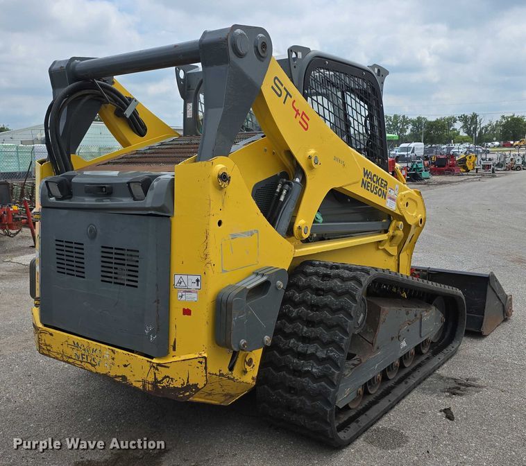 MINI CARGADOR SOBRE ORUGAS 2015 WACKER NEUSON ST45