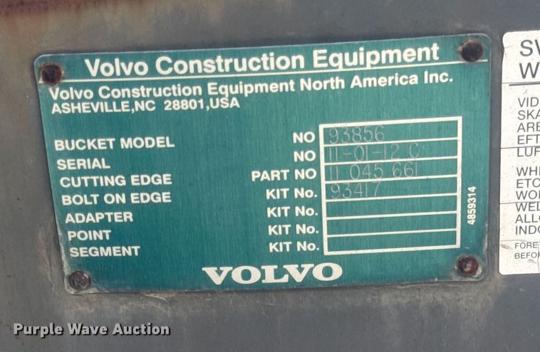 image for item ER0014 2004 Volvo L90E wheel loader