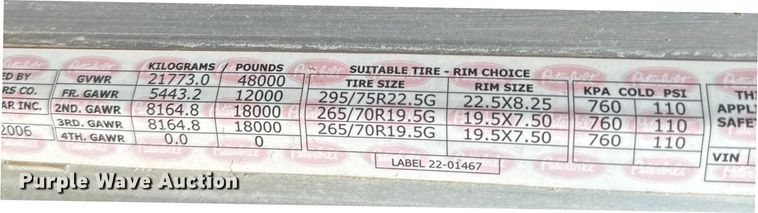 image for item ER2275 2007 Peterbilt 379 vacuum truck