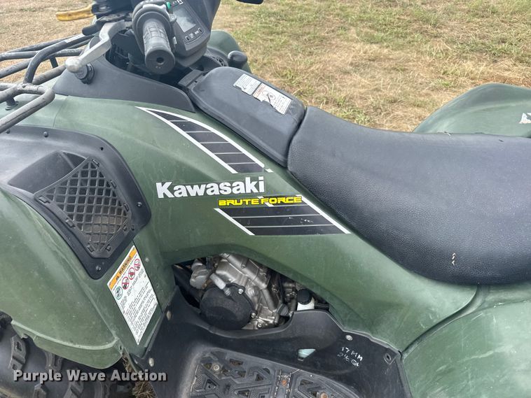 image for item ER2295 2005 Kawaski Brute force ATV