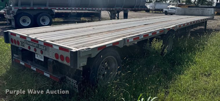 image for item ER2338 2002 Transcraft D-Eagle W2 drop deck trailer