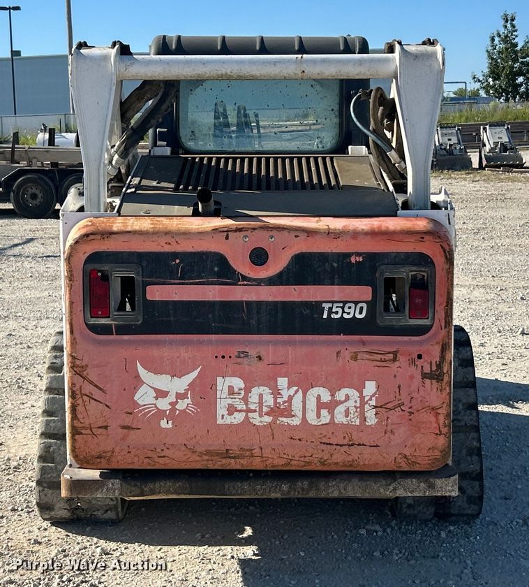 image for item ET3096 2013 Bobcat T590 tracked skid steer loader