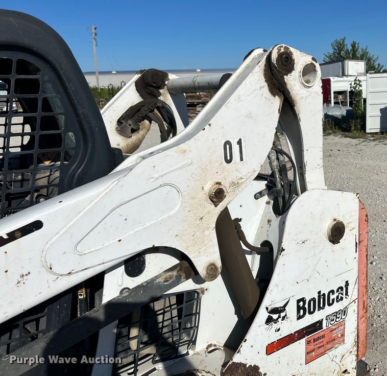 image for item ET3096 2013 Bobcat T590 tracked skid steer loader