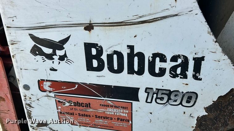 image for item ET3096 2013 Bobcat T590 tracked skid steer loader
