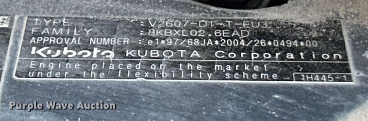 image for item ET3096 2013 Bobcat T590 tracked skid steer loader