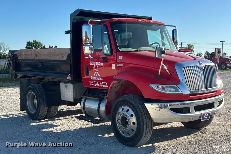 image for item ET3098 2012 International 4400  dump truck