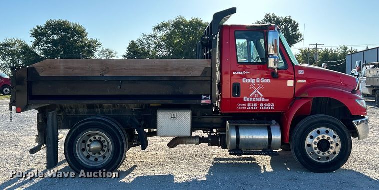 image for item ET3098 2012 International 4400  dump truck