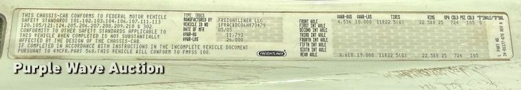 image for item ET3099 2006 Freightliner Business Class M2 dump truck