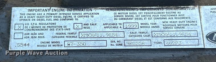 image for item ET3102 2000 Mack RD688S  roll-off container truck