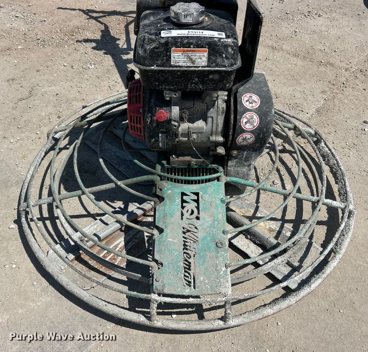 image for item ET3114 Multiquip Whiteman power trowel