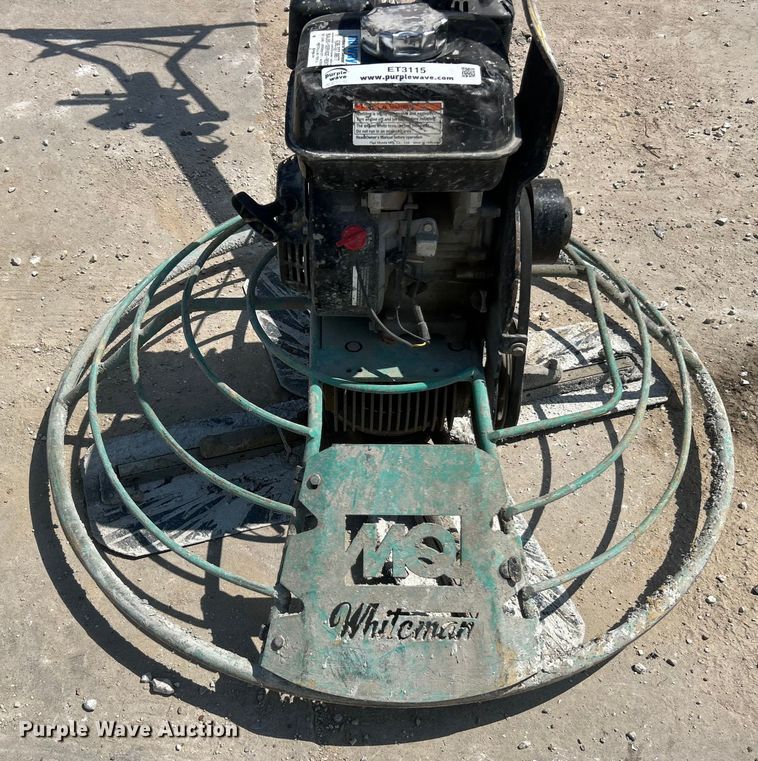 image for item ET3115 Multiquip Whiteman power trowel