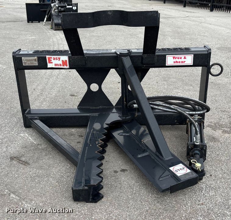 image for item ET4596 Industrias America skid steer tree shear