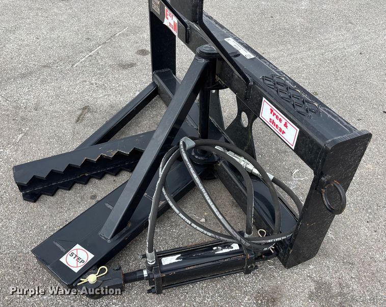 image for item ET4596 Industrias America skid steer tree shear