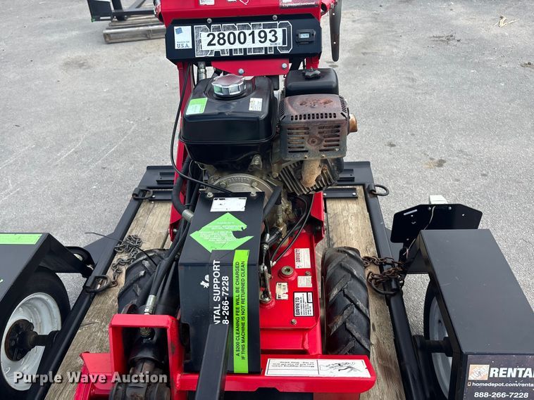 image for item ET4600 2019 Barreto M3349 trencher with trailer