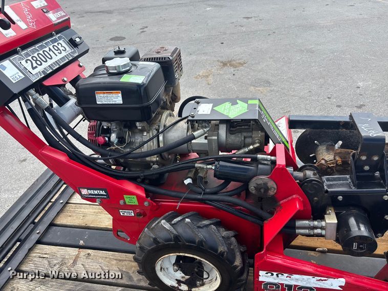 image for item ET4600 2019 Barreto M3349 trencher with trailer