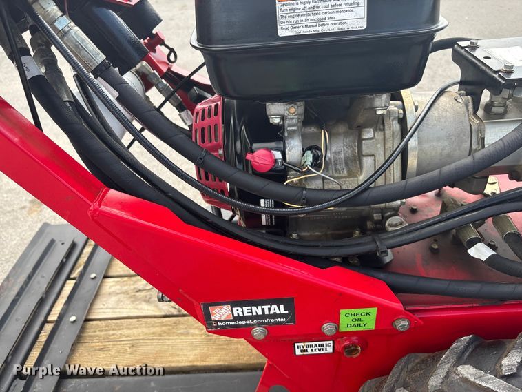 image for item ET4600 2019 Barreto M3349 trencher with trailer