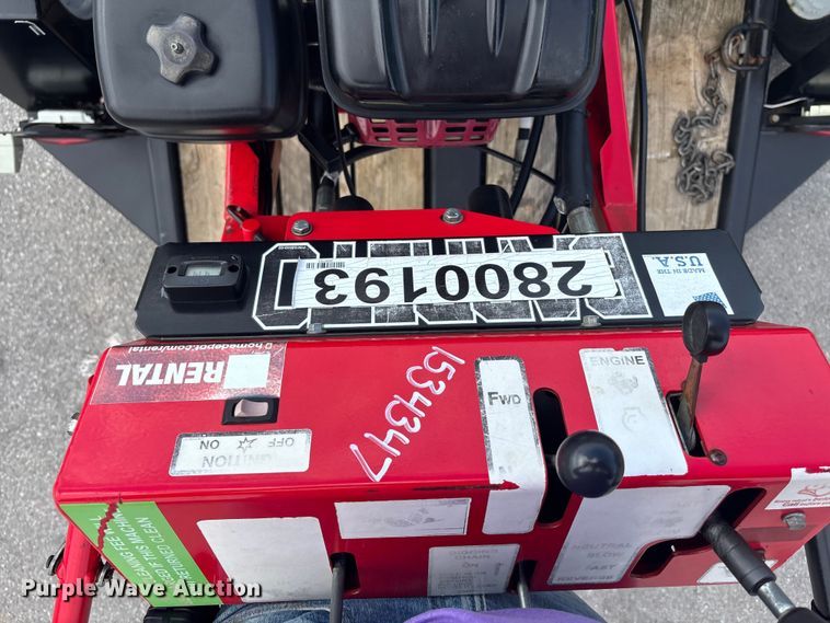 image for item ET4600 2019 Barreto M3349 trencher with trailer