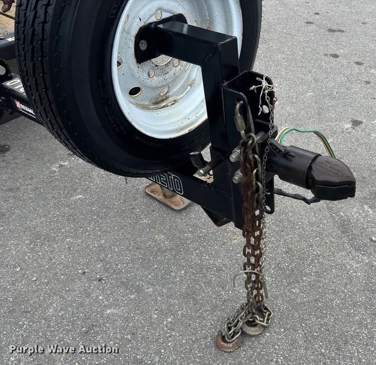 image for item ET4600 2019 Barreto M3349 trencher with trailer