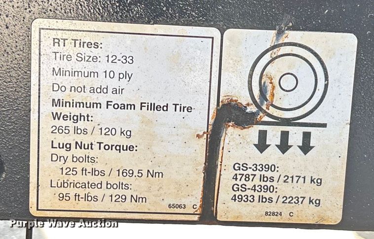 image for item ET4603 2015 Genie GS4390 scissor lift