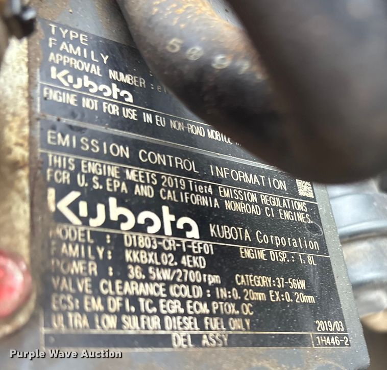 image for item ET8521 2020 Dynapac CC1300 double drum vibratory roller