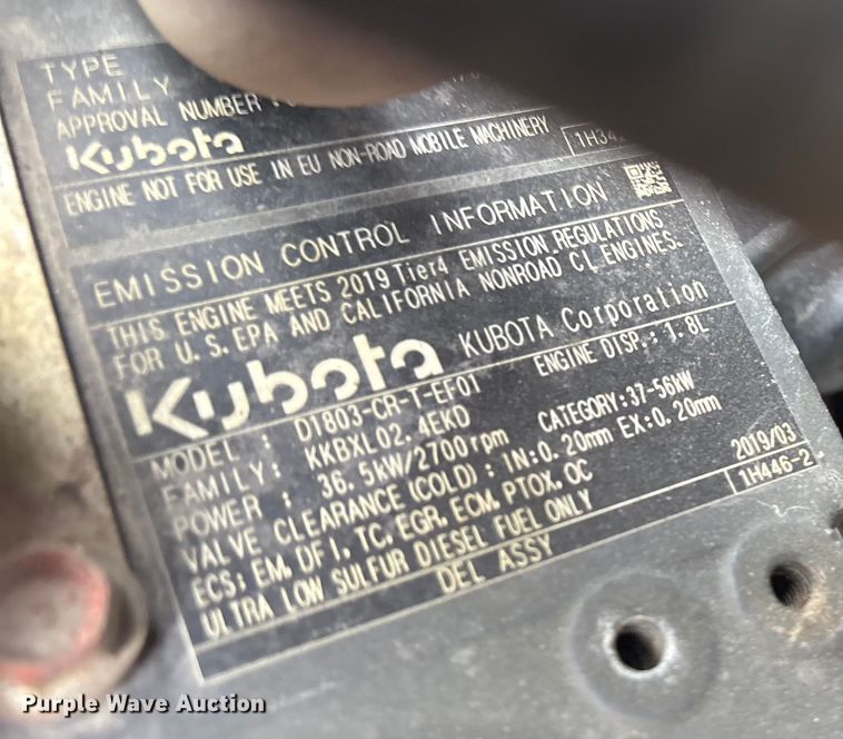 image for item ET8522 2020 Dynapac CC1300 double drum vibratory roller