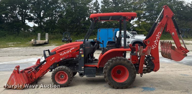 image for item ET8524 2021 Kubota L47 backhoe