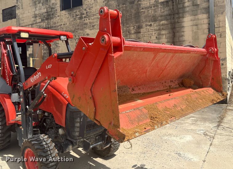 image for item ET8524 2021 Kubota L47 backhoe