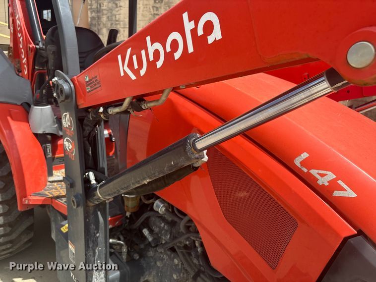image for item ET8524 2021 Kubota L47 backhoe