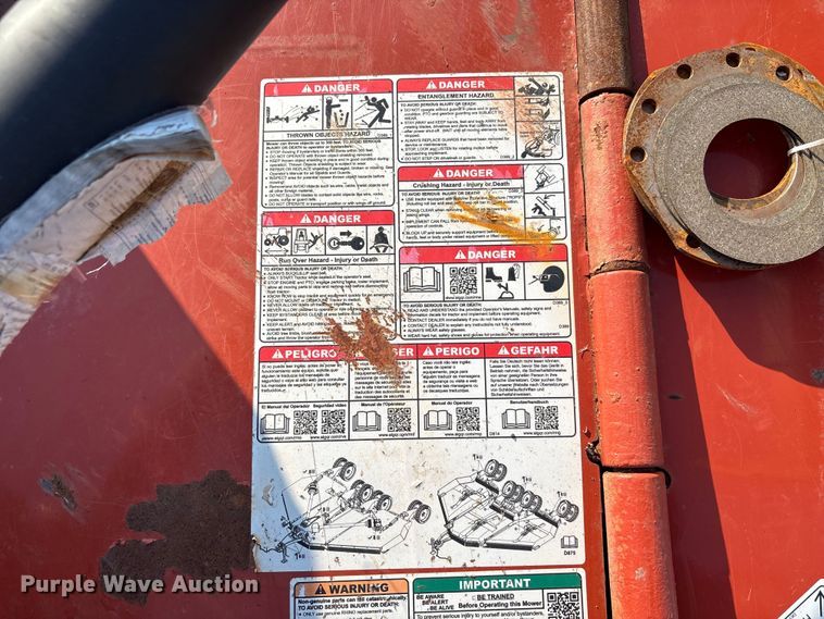 image for item EU0072 Rhino 4150 batwing rotary mower