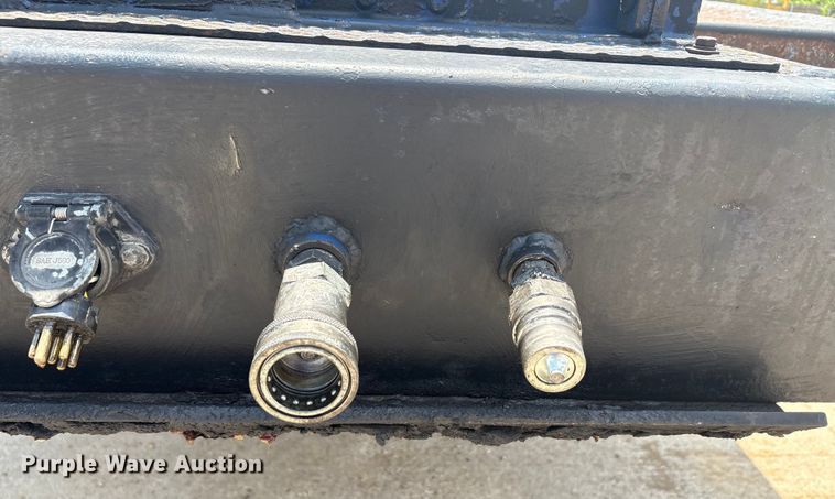 image for item EU0074 2008 Ledwell LW48-HT2-10-PB drop deck hydraulic tail equipment trailer