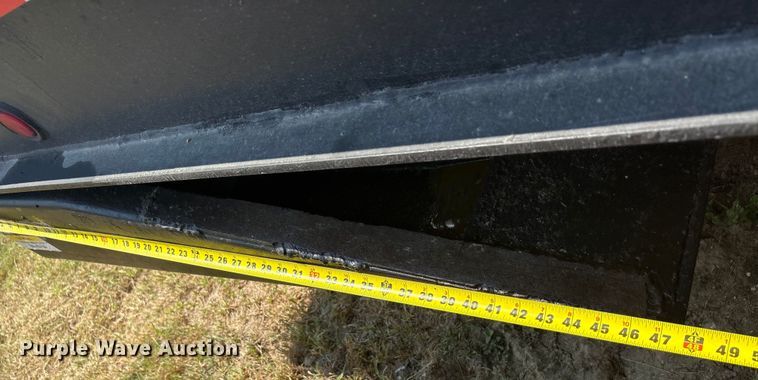 image for item EU0074 2008 Ledwell LW48-HT2-10-PB drop deck hydraulic tail equipment trailer