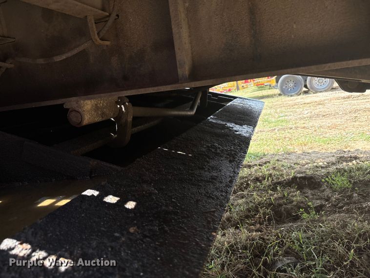 image for item EU0074 2008 Ledwell LW48-HT2-10-PB drop deck hydraulic tail equipment trailer