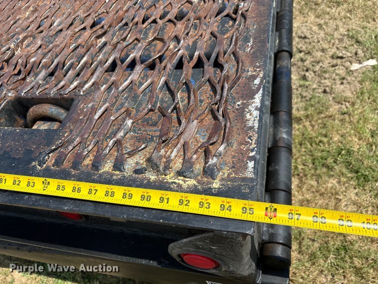 image for item EU0074 2008 Ledwell LW48-HT2-10-PB drop deck hydraulic tail equipment trailer