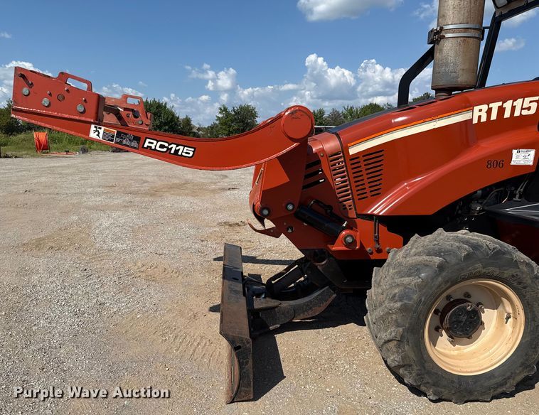 image for item EU2152 2012 Ditch Witch RT115H cable plow