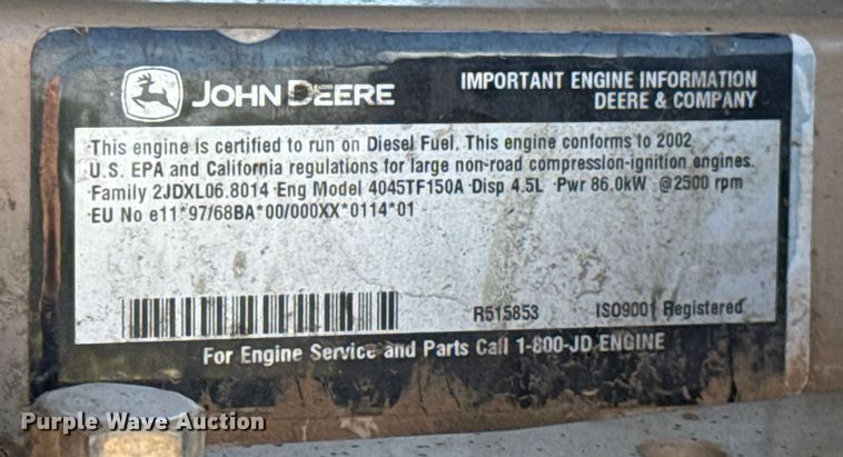 image for item EU2152 2012 Ditch Witch RT115H cable plow