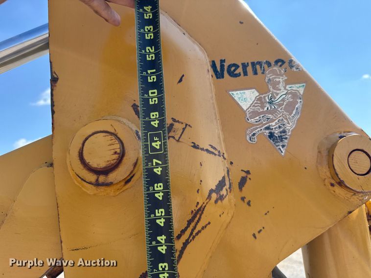 image for item EU2154 1998 Vermeer V8550 trencher