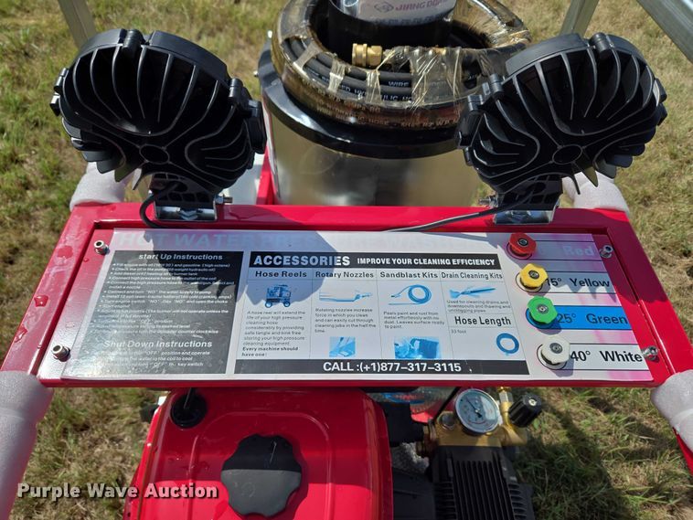 image for item EU3558 2024 Rhino-Cross YS 4000 hot pressure washer