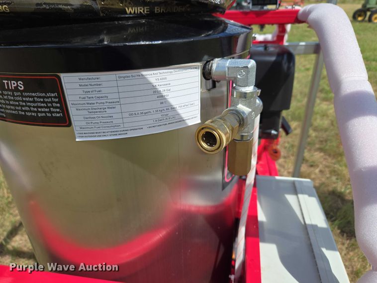 image for item EU3558 2024 Rhino-Cross YS 4000 hot pressure washer