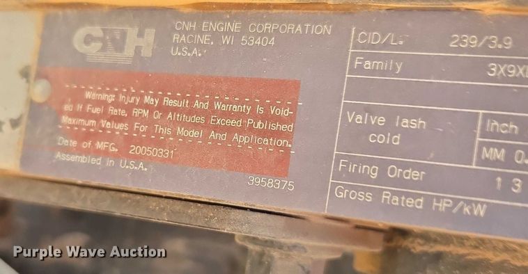 image for item EU3621 2005 Case 570MXT landscape tractor