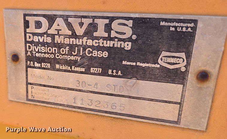 image for item EU3623 1977 Case Fleetline 30+4 trencher