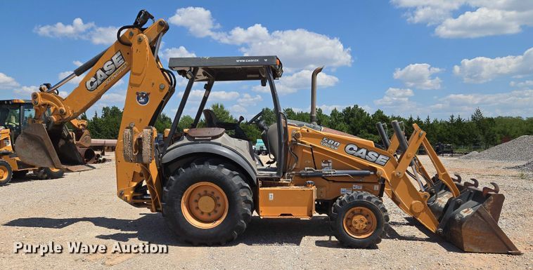 image for item EU3626 2012 Case 580 Super N backhoe