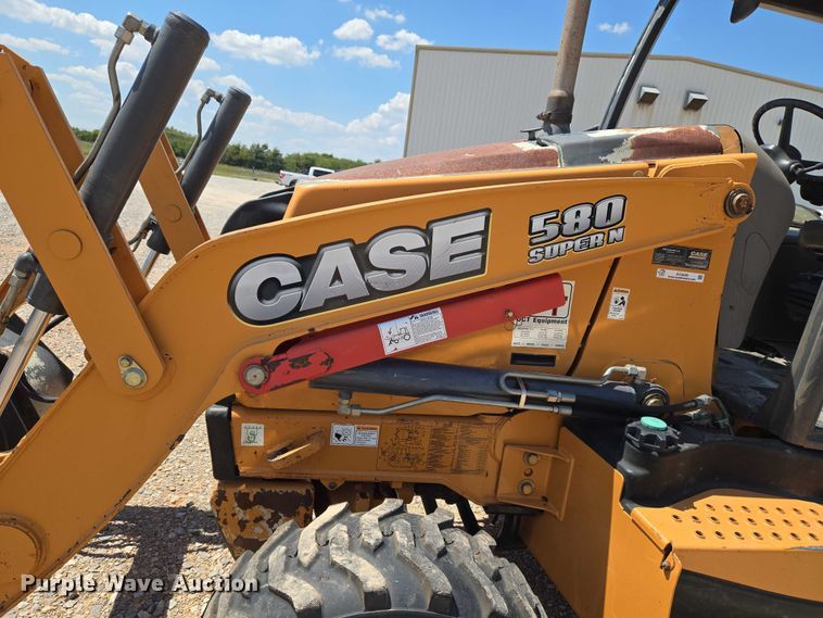 image for item EU3626 2012 Case 580 Super N backhoe