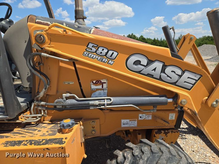 image for item EU3626 2012 Case 580 Super N backhoe