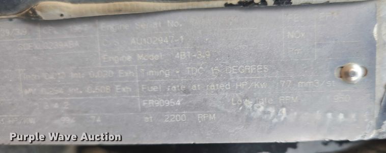 image for item EU3635 2008 Astec RT960 