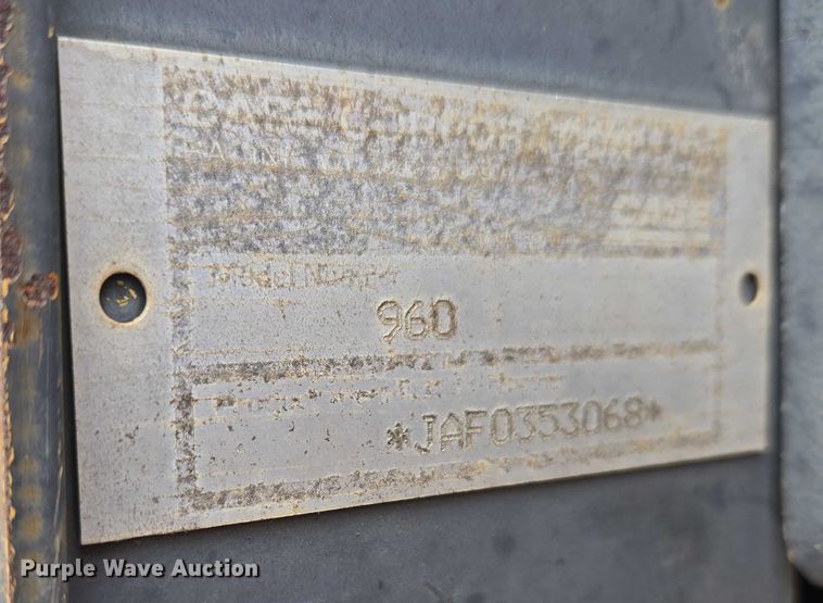 image for item EU3636 2001 Case 960 cable plow